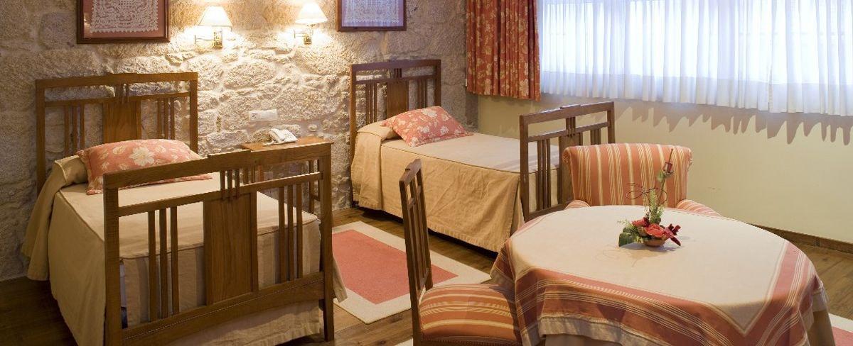 Termas De Cuntis - Hotel Castro Do Balneario Zewnętrze zdjęcie